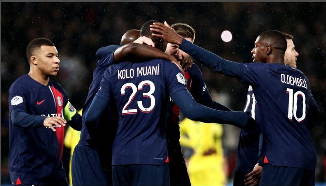 法甲新援“首秀”，巴黎圣日耳曼冲击连胜纪录。